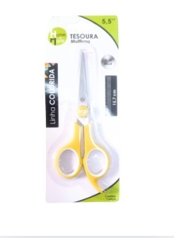 TESOURA COLORIDA 5,5